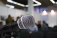 microphone in auditorium